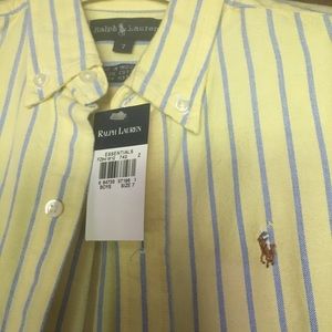 ⬇️⬇️New Ralph Lauren dress shirt size 7